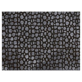 Panel de corcho coloreado con piedras pequeñas de 33,5x25x1 cm