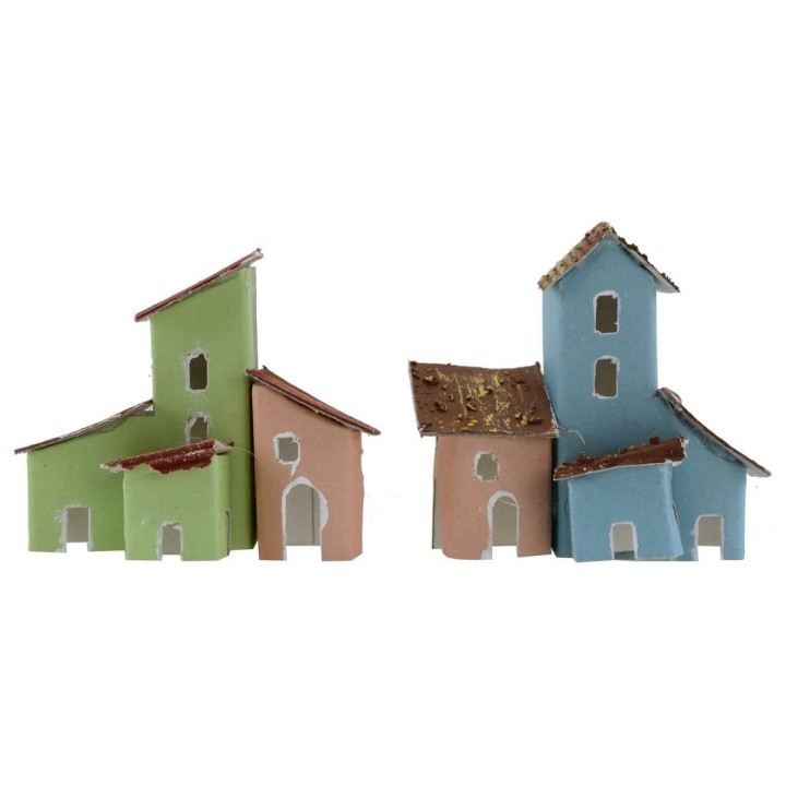 Set 2 casette colorate per presepe cm 7x3,5x6,5 h