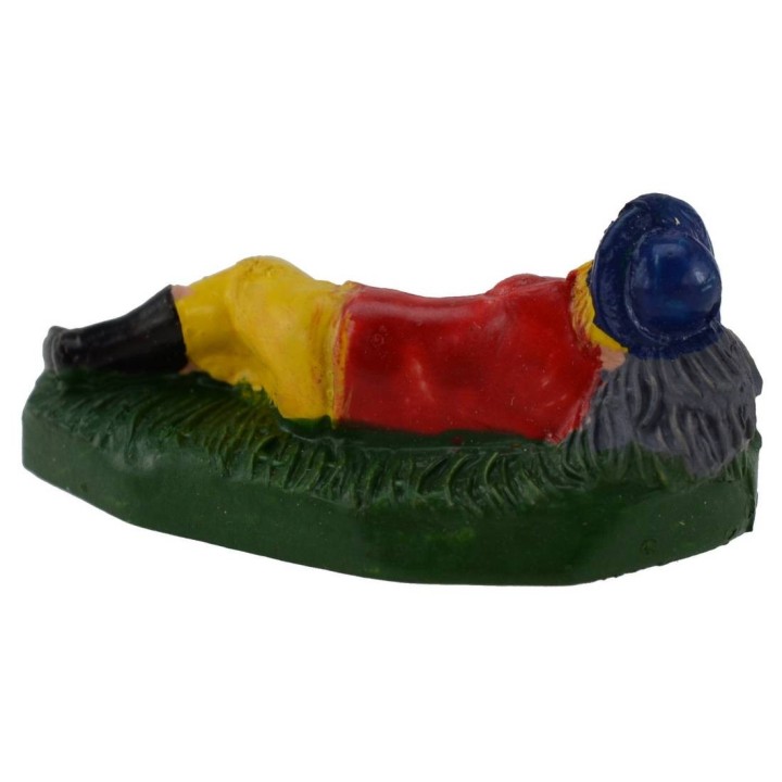 Durmiente con sombrero serie 4 cm en pvc