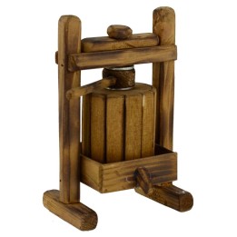 Prensa artesanal de madera 7,8x6,8x12,5 h