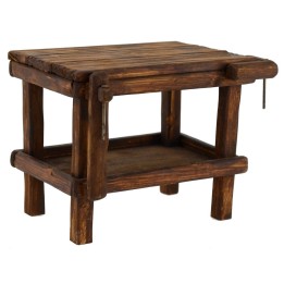 Table with wooden morse cm 18x10x15 h. 