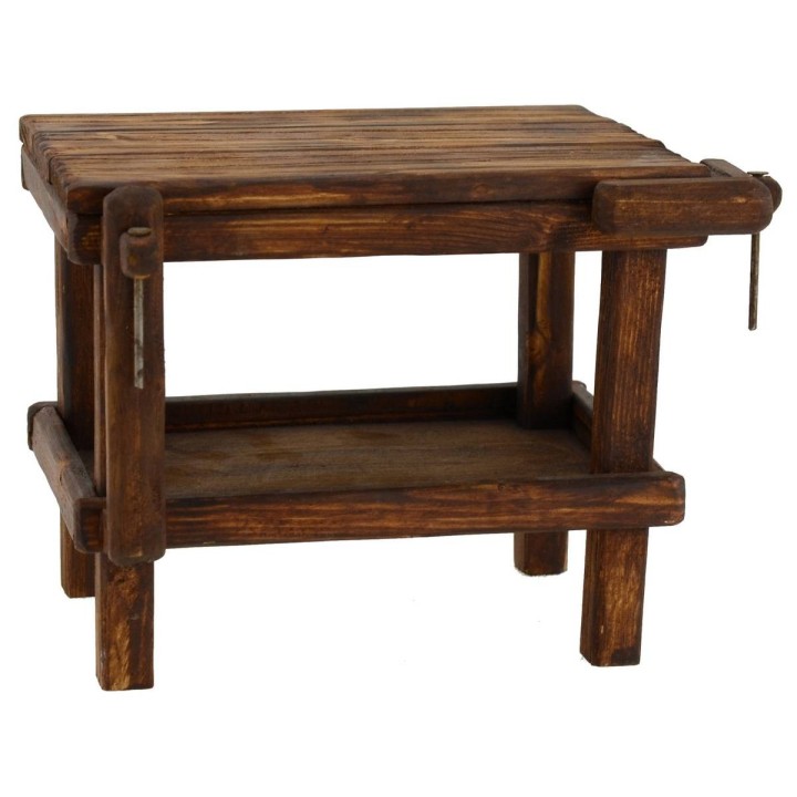 Table with wooden morse cm 18x10x15 h. 