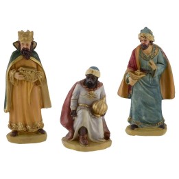 Set 3 Re Magi in resina serie 14-15 cm