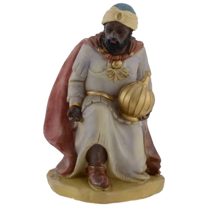 Conjunto de 3 Reyes Magos en resina serie de 14-15 cm