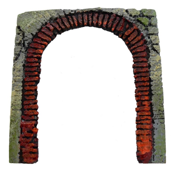Arco Románico en resina de 14x15 cm de altura.