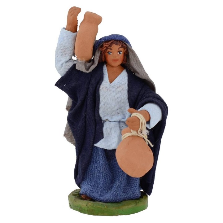 Mujer con ánforas 10 cm