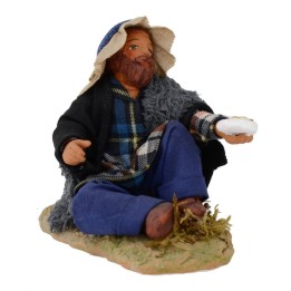 Mendigo sentado serie 12 cm Lux