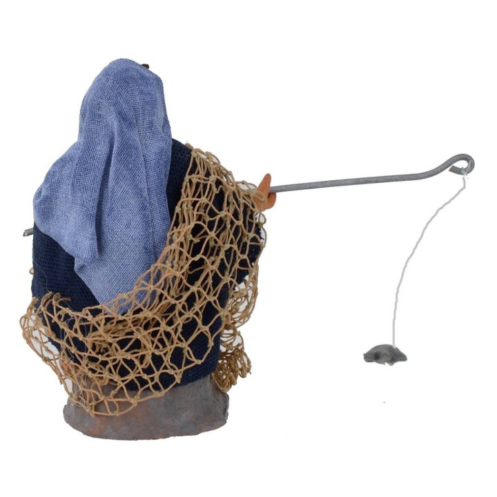Pescador sentado serie 12 cm Lux