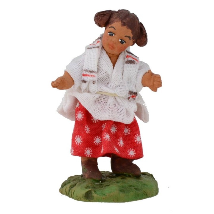 Niña con coletas serie 12 cm