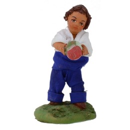 Child with the ball series 12 cm Lux
