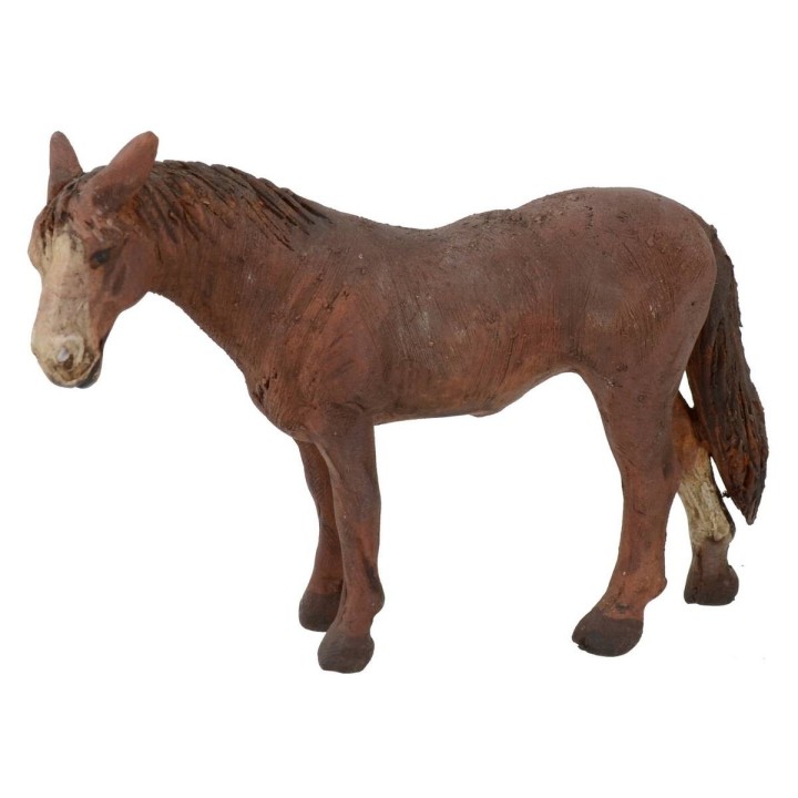 Cavallo marrone per statue 12 cm