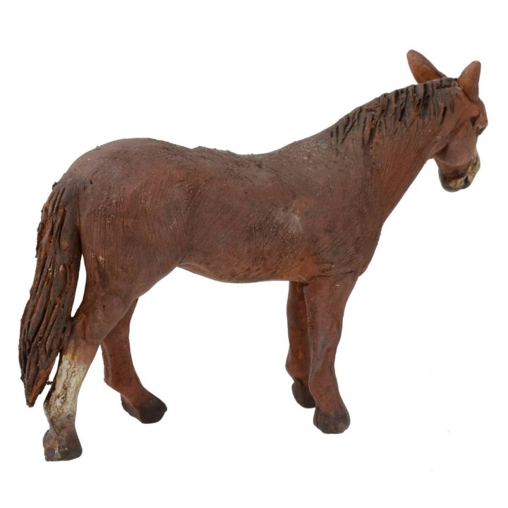 Brown horse for statues 12 cm