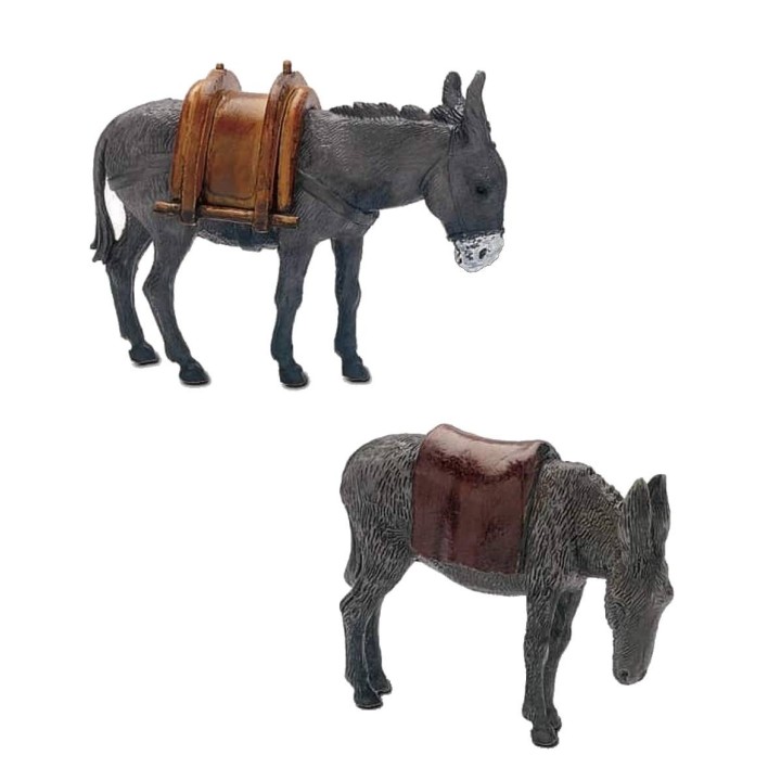 Set of 2 Landi donkeys - Cod. 