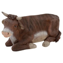 Conjunto de buey y burro sentados para estatuas de 30 cm