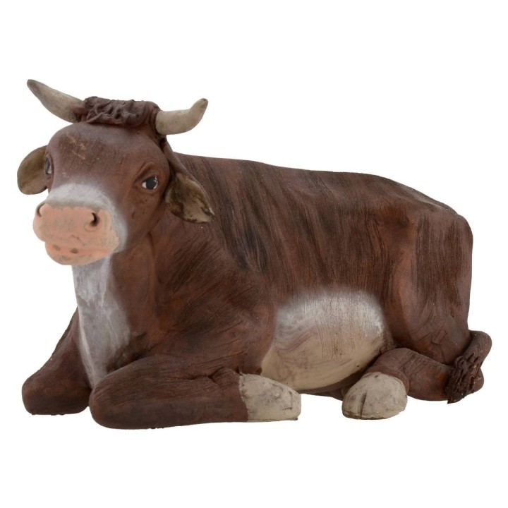 Conjunto de buey y burro sentados para estatuas de 30 cm