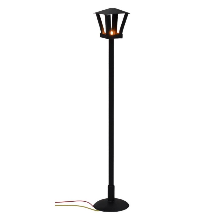 Lamppost on ground 23.5 cm with light 12v. 