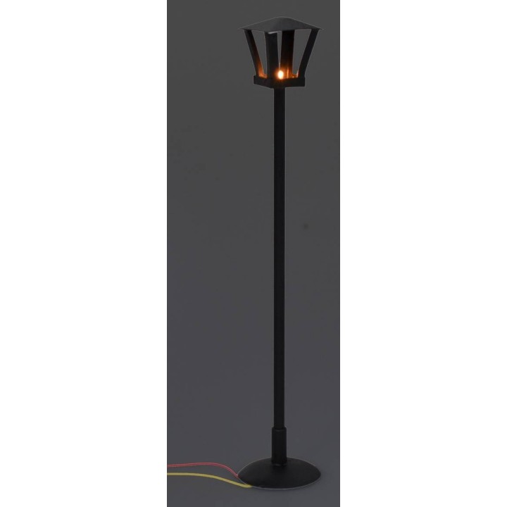 Lamppost on ground 23.5 cm with light 12v. 