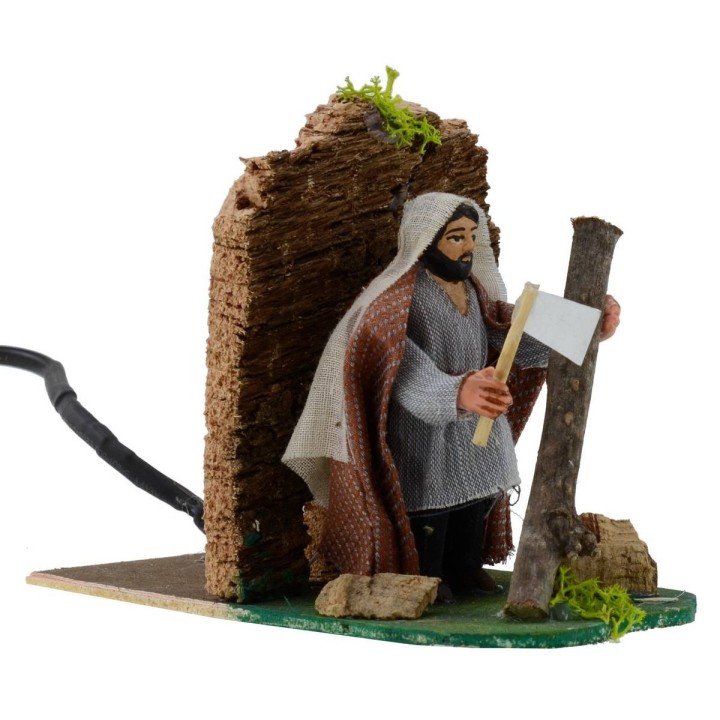 Arabian woodcutter on the move 8 cm