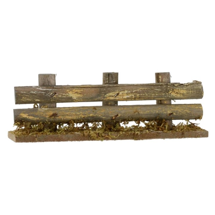 Cercado lineal de madera cm 14x3x5 h