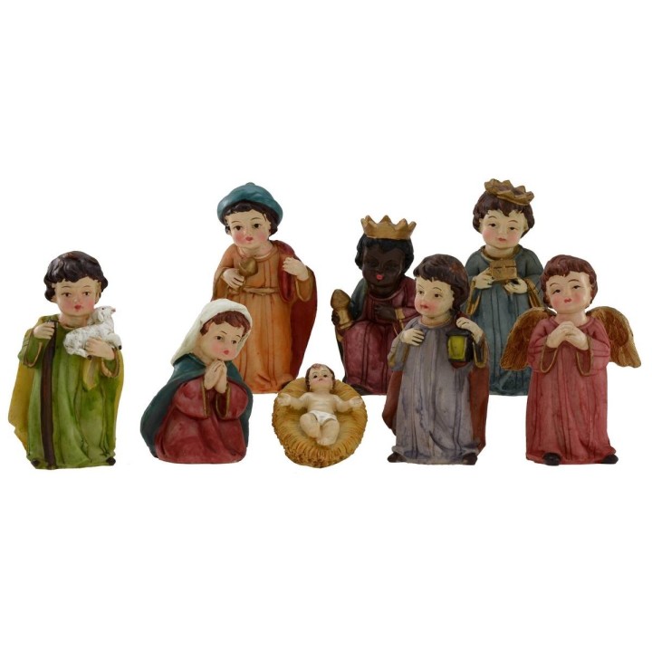 Conjunto Natividad 11 cm 8 figuras línea infantil