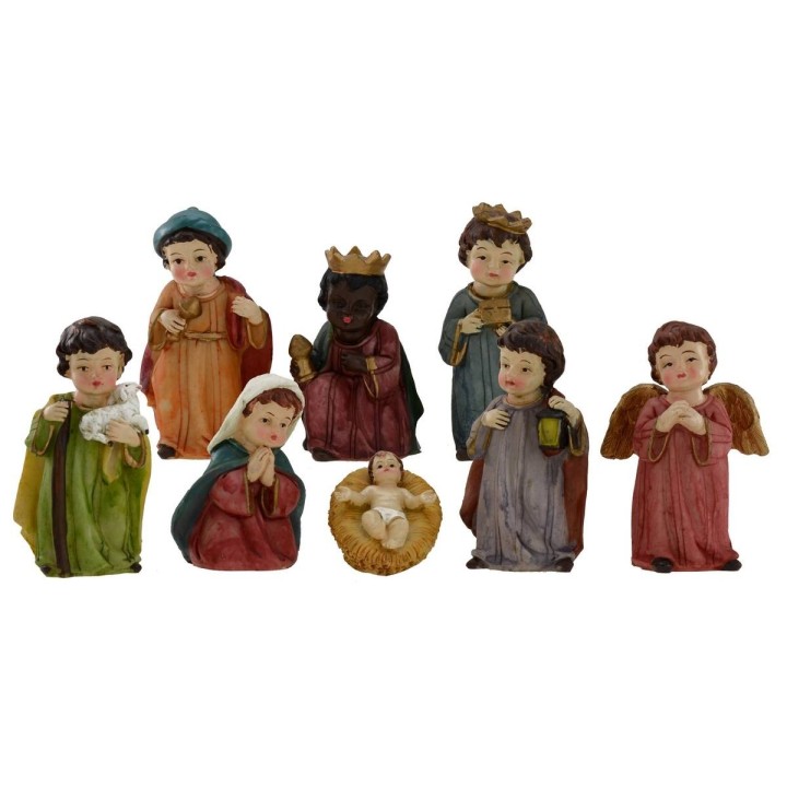 Set Natività 11 cm 8 soggetti linea bambini
