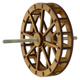 Rueda de molino de agua de madera ø 12 cm