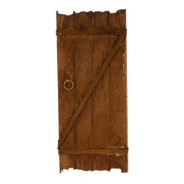 Puerta de madera cm 4x9 h