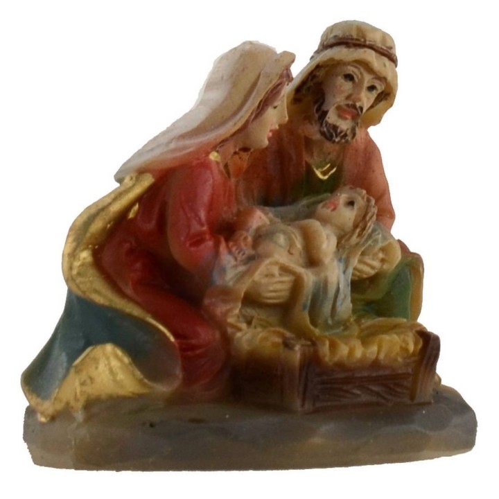 Nativity 3 cm in resin