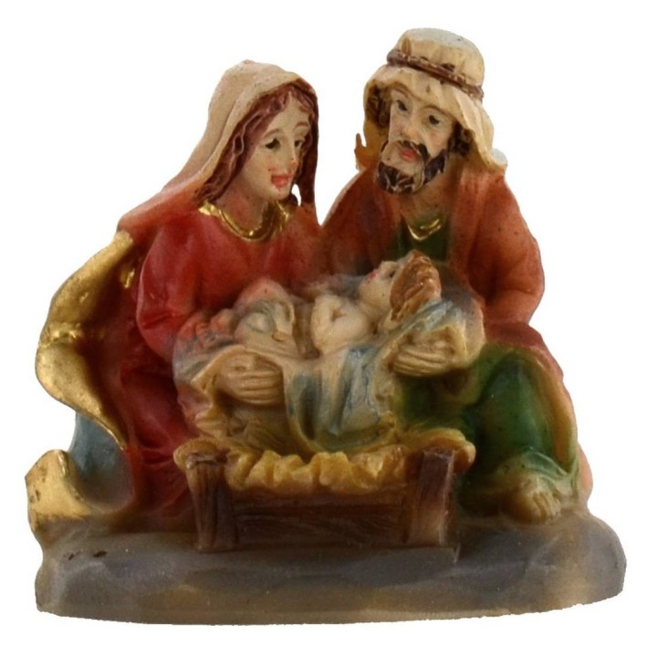 Nativity 3 cm in resin