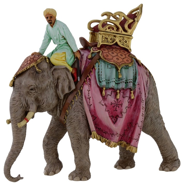 Conducente su elefante serie cm 13 Landi Moranduzzo