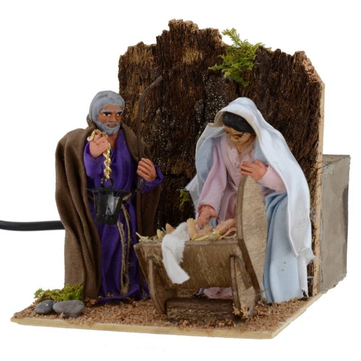 Nativity 3 subjects 10 cm in motion