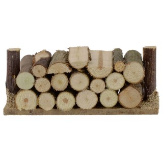 Legna accatastata cm 7,5x3x3 h