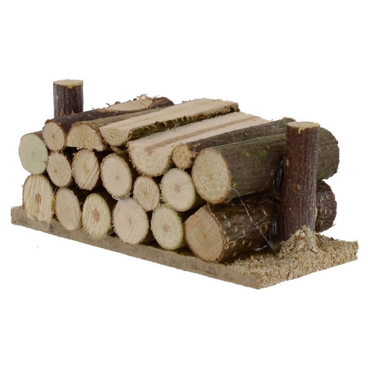 Legna accatastate cm 7,5x3x3 h