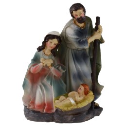 Nativity in resin cm 14.5 h. 