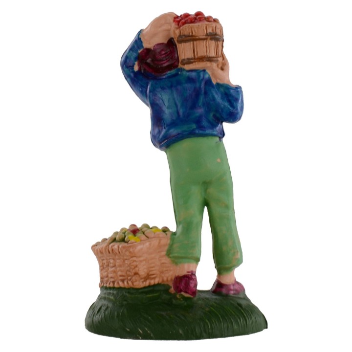 Granjero con uva serie de 6 cm en pvc