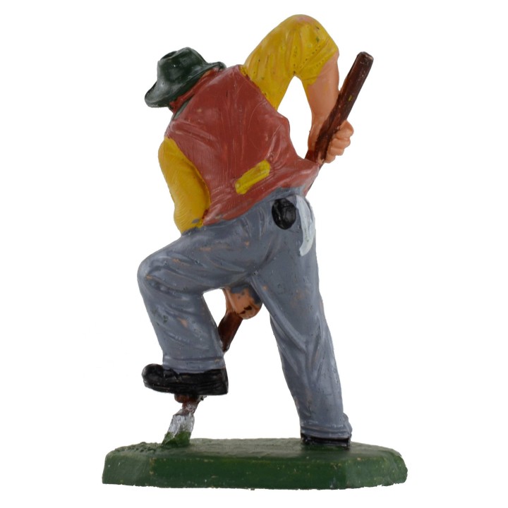 Granjero que cava serie de 8 cm en PVC