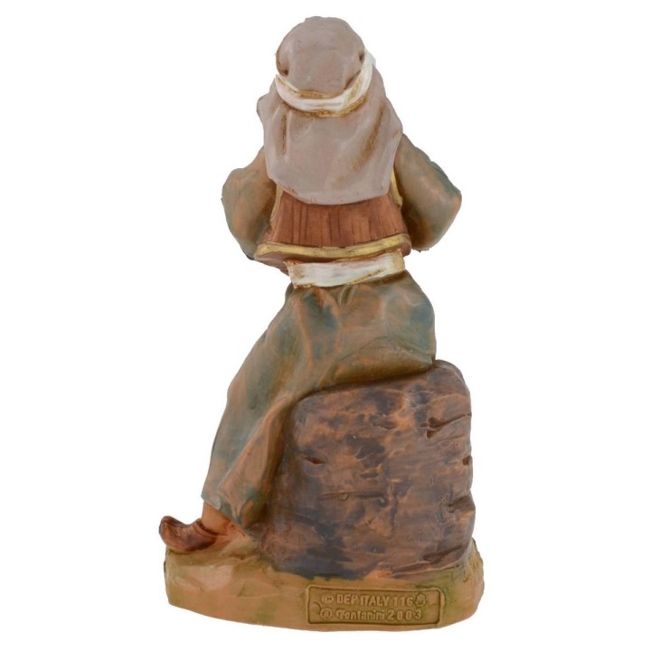 Flautista sentado serie 12 cm Fontanini