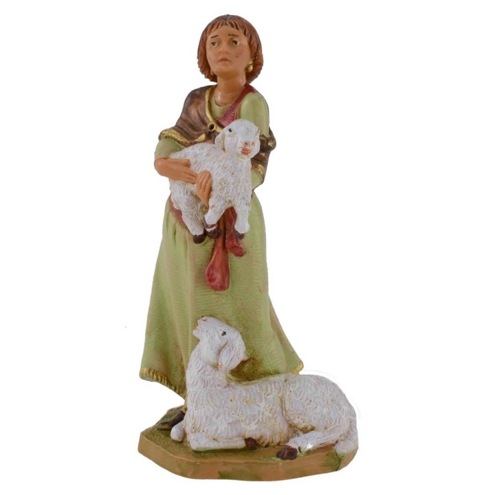 Woman with sheep 12 cm Fontanini