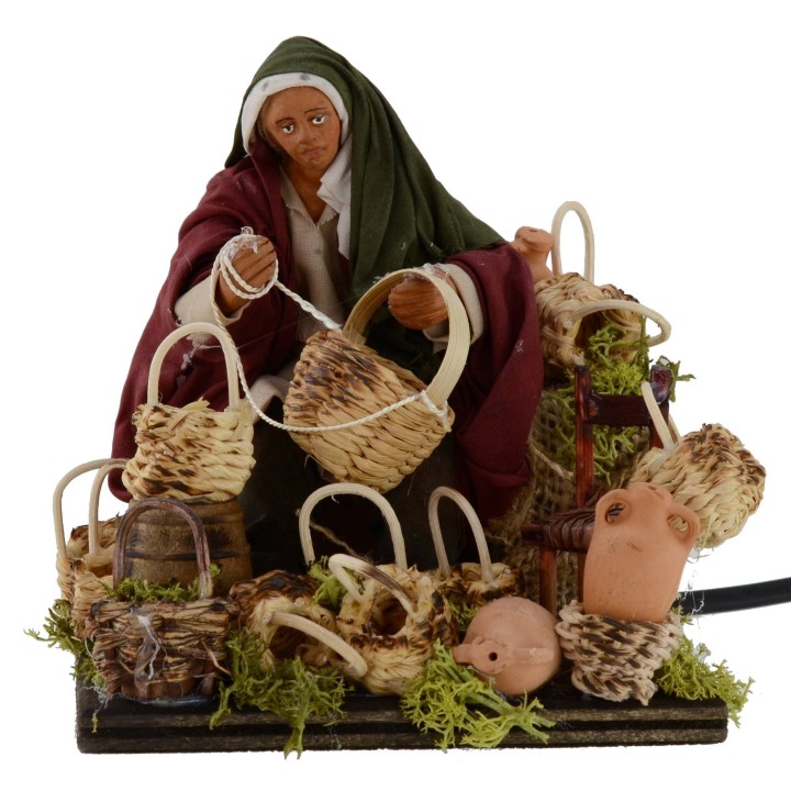 Oriental basket repairer moving series 14 cm