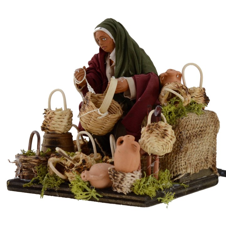 Oriental basket repairer moving series 14 cm