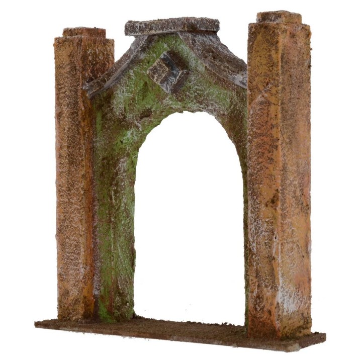 Arco d'ingresso cm 16,5x4x17 h per statue da 10 cm