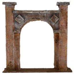 Entrance arch cm 16.5x4x17 h for statues of 10 cm