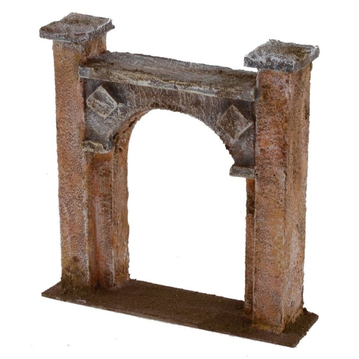 Arco d'ingresso cm 16,5x4x17 h per statue da 10 cm
