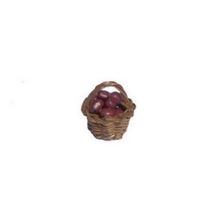 Cesta Ø 2,2 de mimbre con frijoles - CR13
