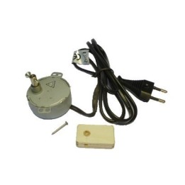 Motorreductor 220V. 4W 10 revoluciones + Polea de madera