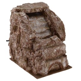 Ruscello funzionante per Presepe cm 19,5x24,5x27 h