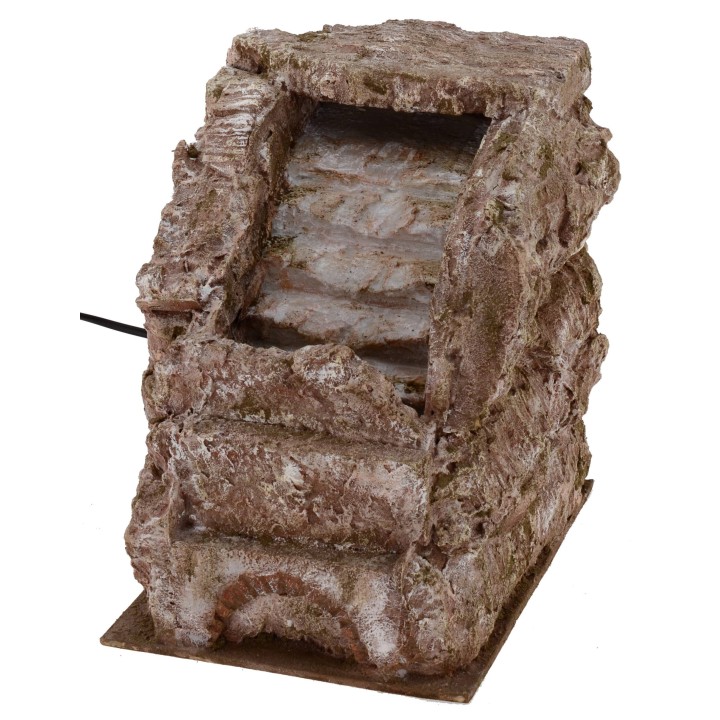 Ruscello funzionante per Presepe cm 19,5x24,5x27 h
