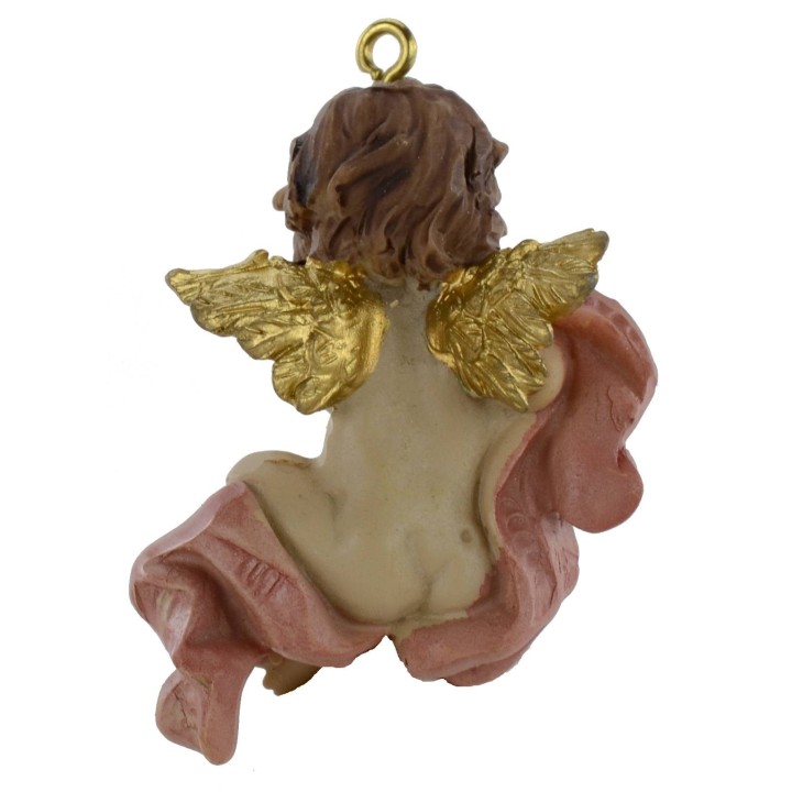 Set di 3 puttini da appendere in resina 5 cm