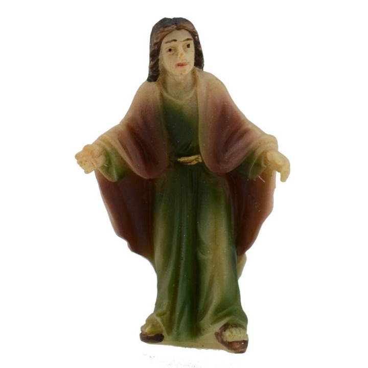Statue of Pasquale Jesus preacher among the crowd 5 cm
