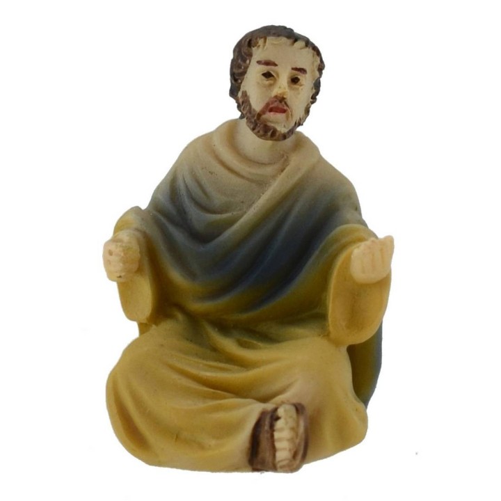 Statue of Pasquale Jesus preacher among the crowd 5 cm
